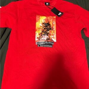 Red Graphic Men's Shirt